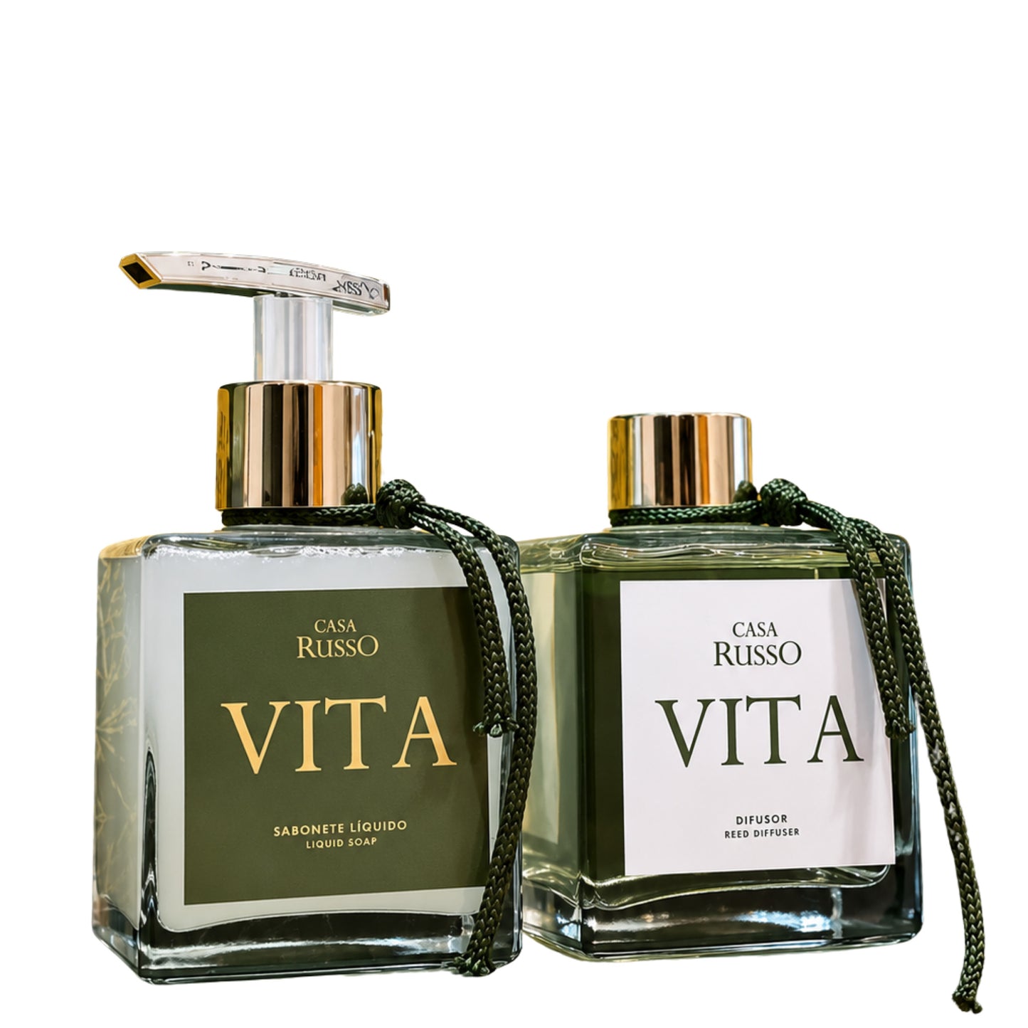 Set Sabonete Líquido e Difusor de Ambiente - Figo &amp; Pimenta Cumari - 250ml cada
