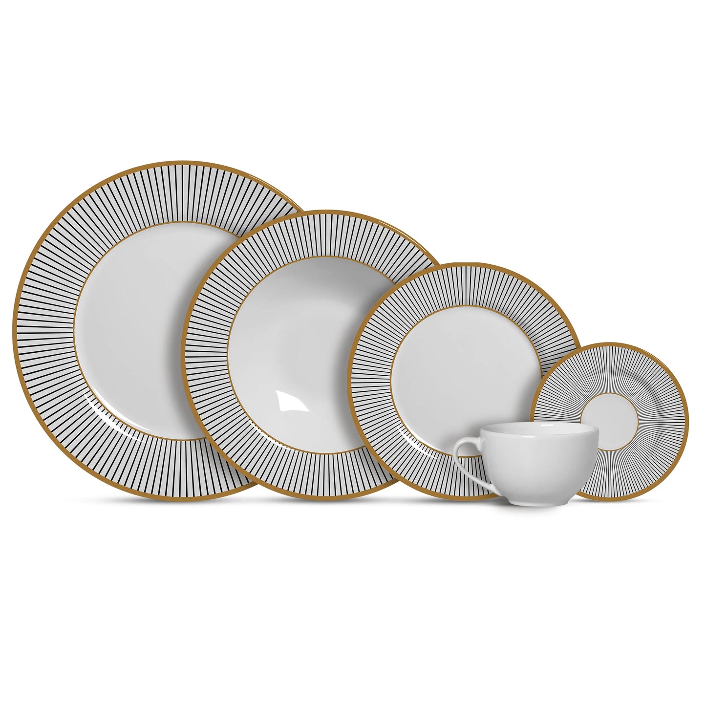 Prato Raso -  Ritz Preto - 28,5cm