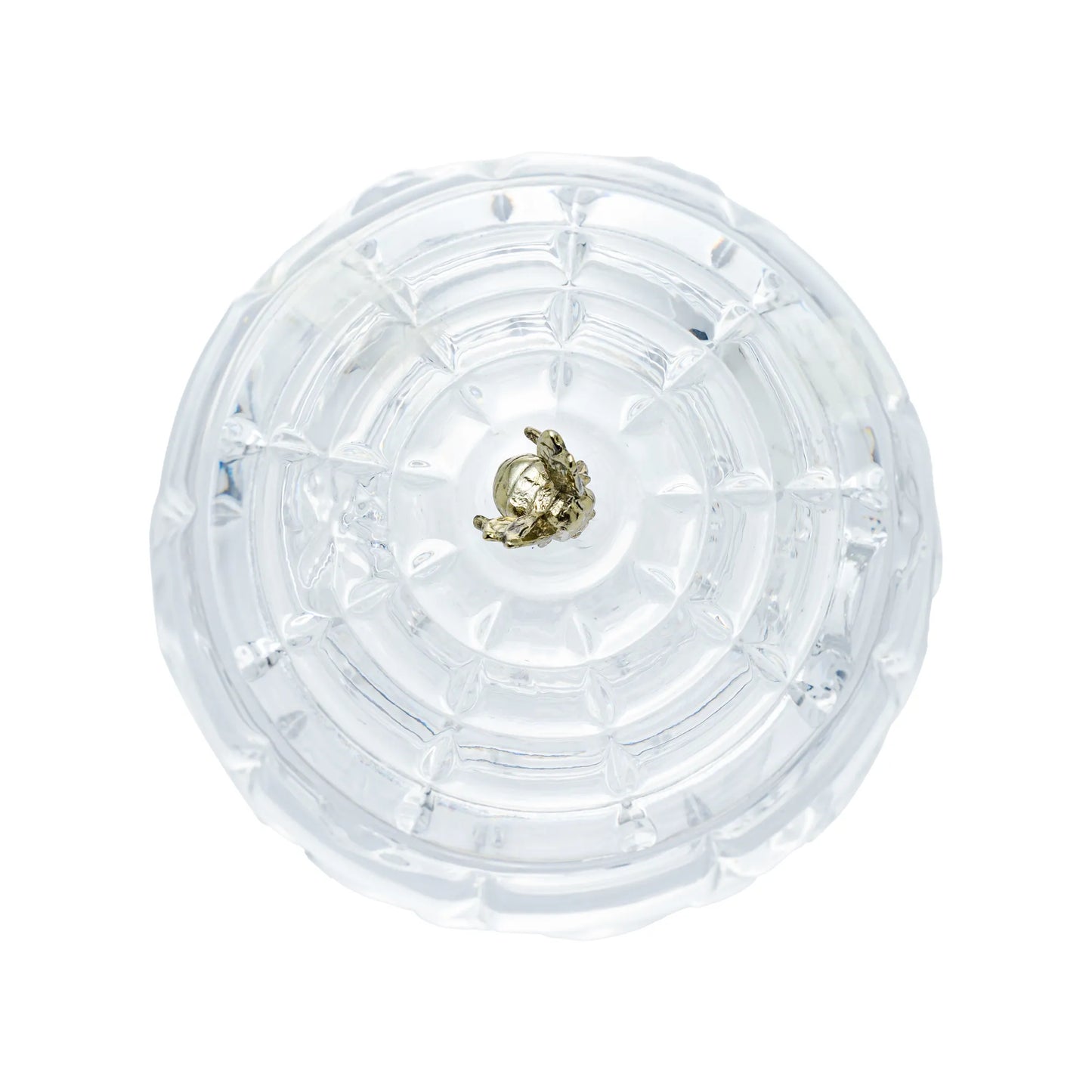 Meleira de Cristal c/ Pegador de Madeira - 12cm x 15cm