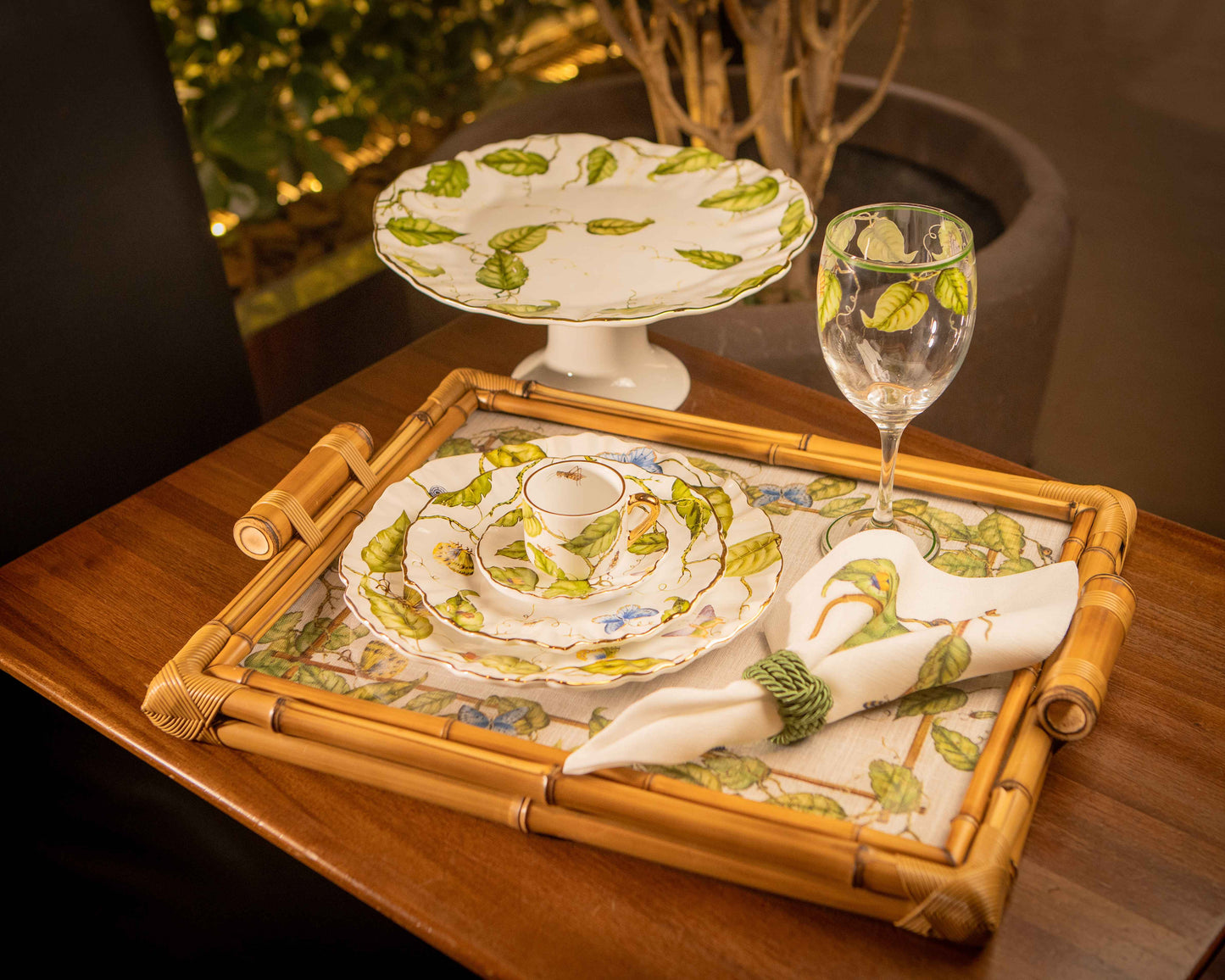 Xícara de Café c/ Pires - Botanique - 80ml