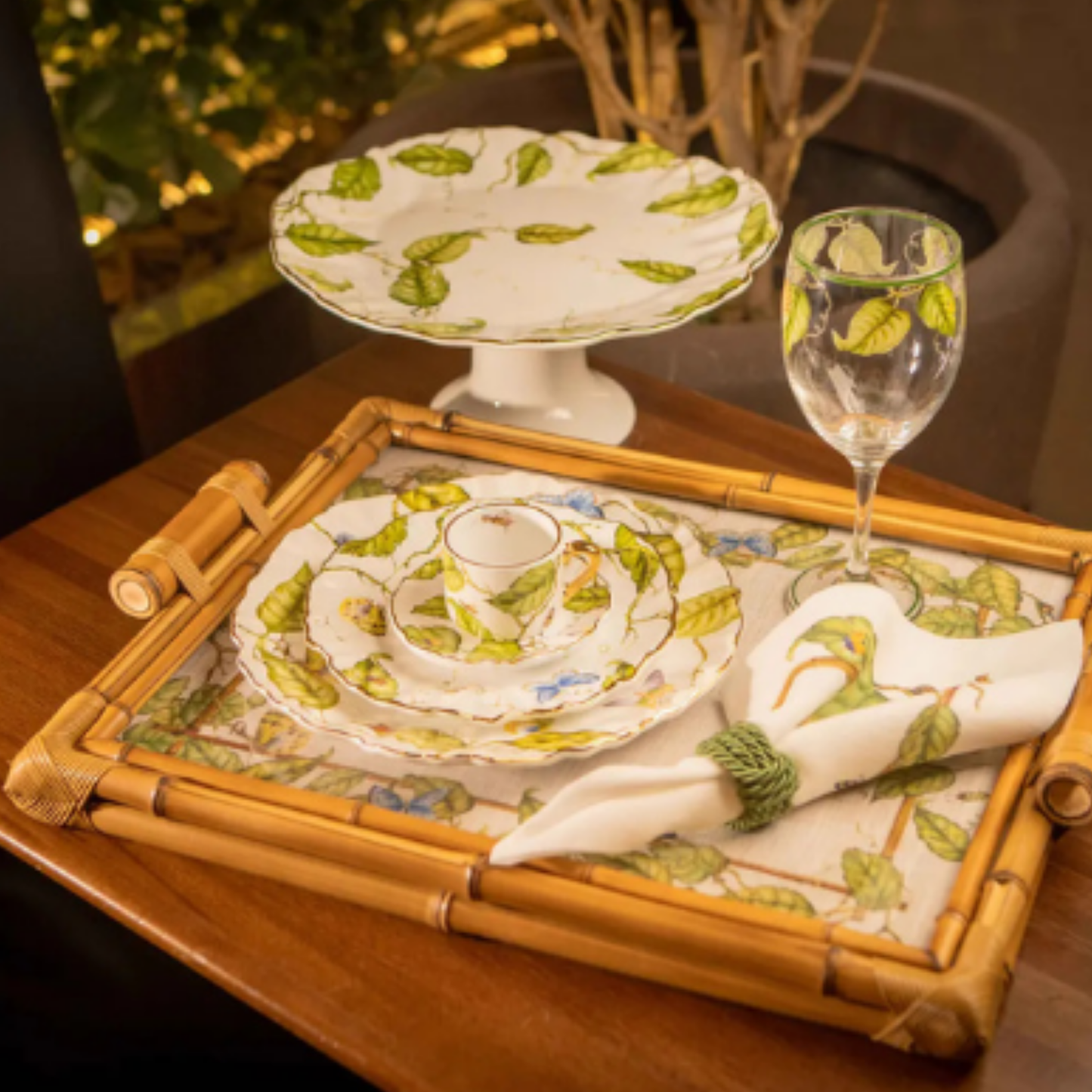 Prato de Sobremesa  - Botanique - 20cm