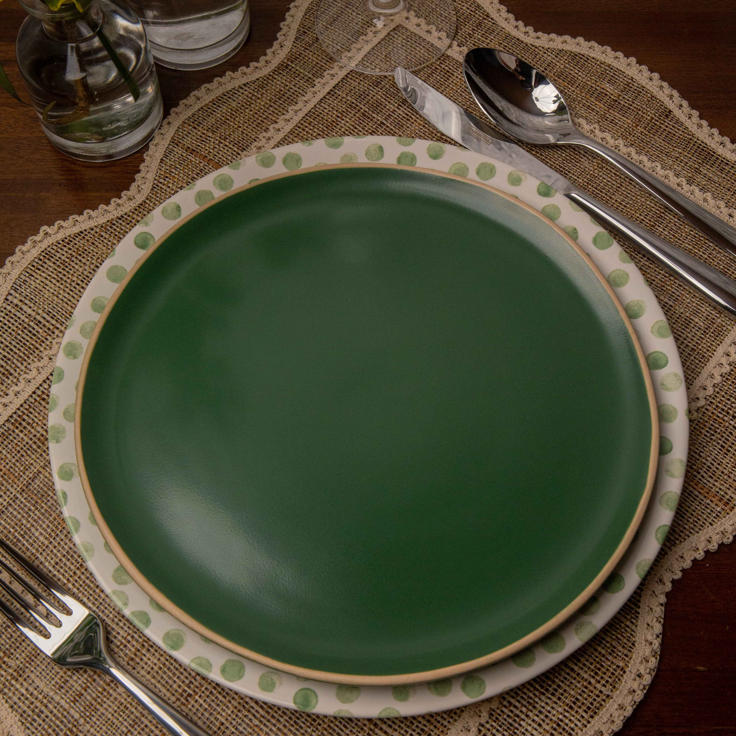 Prato Raso - Vivant Folha -  27cm