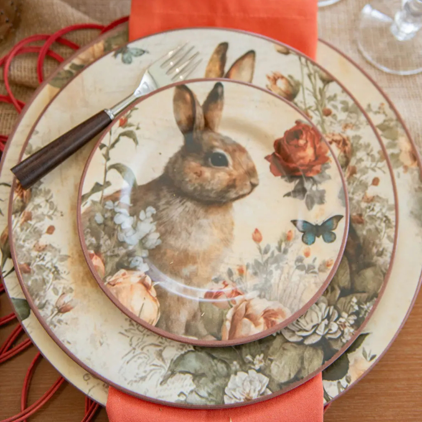 Sousplat - Coelha Acácia - 34cm